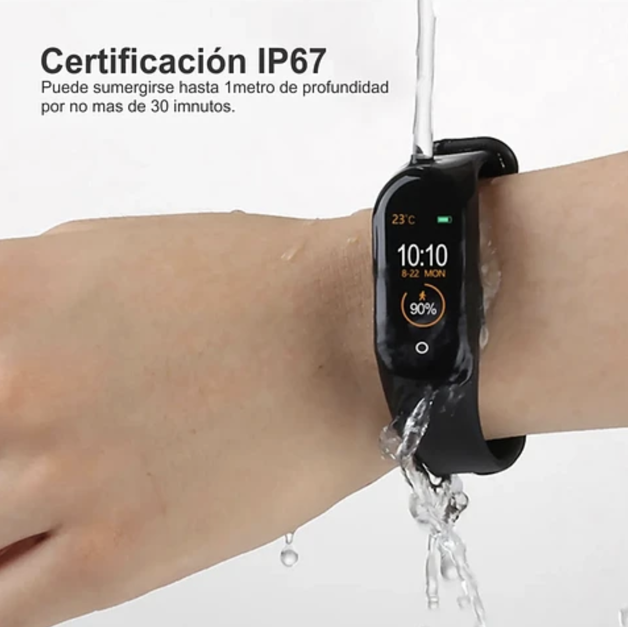 Miniatura 3 de RELOJ SMARTWATCH NEGRO